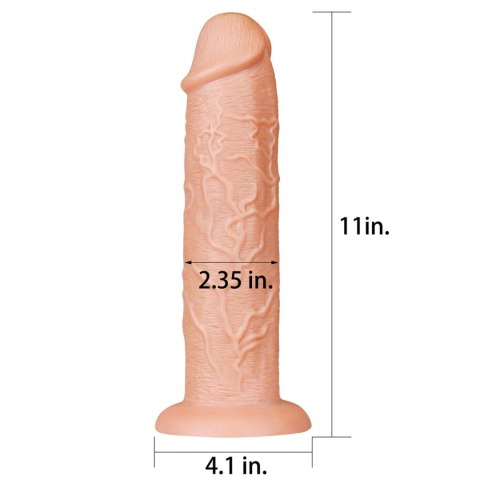 Lovetoy 11'' Realistic Long Dildo