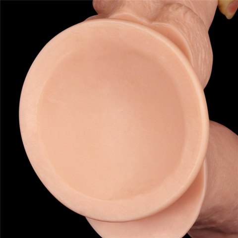 33/6,5 cm Lovetoy Realistic Mega Double Dildo olbrzymie podwójne dildo