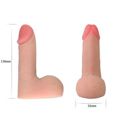 Lovetoy 5.5"" Skinlike Limpy Cock