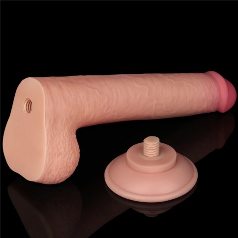 Lovetoy 9'' Sliding Skin Dual Layer Dong Flesh