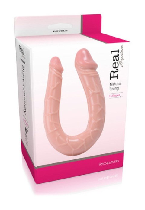 Real Rapture Dildo-FALLO REALISTICO DOPPIO REAL RAPTURE U-SHAPED
