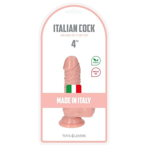 Toyz4lovers Dildo-Italian Cock 4""Flesh