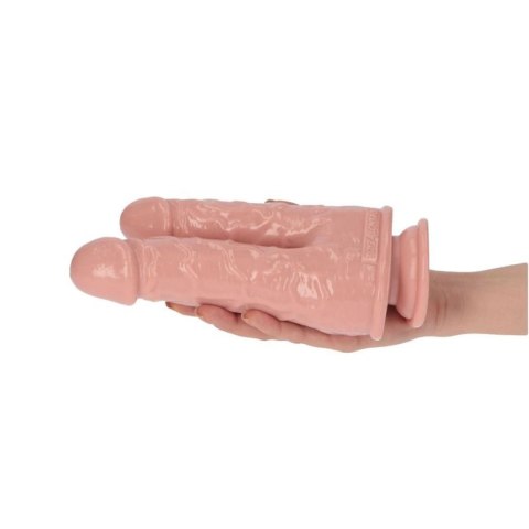 18,5/6 cm Toyz4lovers Italian Cock 7,5" Flesh podwójne dildo