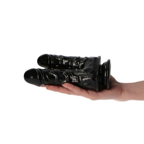 15,5/3,5 cm Toyz4lovers Italian Cock 6" Black podwójne dildo