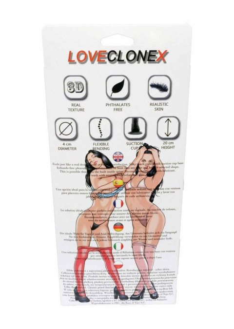 Dildo-MORFEUSZ-LOVECLONEX 7""""""""-flexible