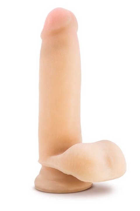 17/4 cm Blush Au Naturel Dildo z cyberskóry