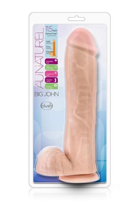 Blush AU NATUREL BIG JOHN 11.5INCH DILDO