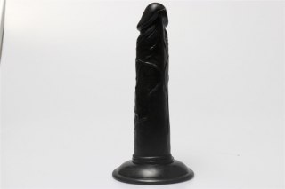 Power Escorts Rocket john 7,5 inch black realistic dildo 7,5 inch / 19 cm