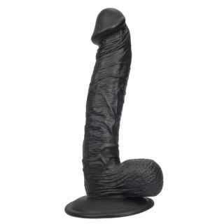 Power Escorts Rocket john 8,7 inch black realistic dildo 8,7 inch / 22 cm