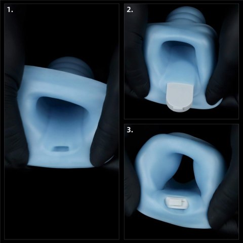 Lovetoy Vibrating Wave Knights Ring (Blue)