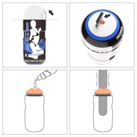 Lovetoy Sex In A Can Mouth Lotus Tunnel