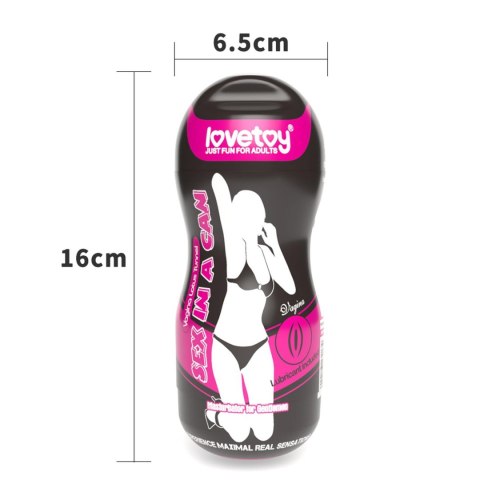 Lovetoy Sex In A Can Vagina Lotus Tunnel Flesh