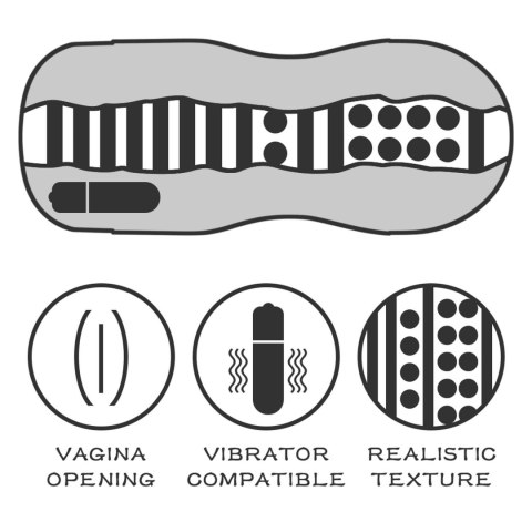 Lovetoy Sex In A Can Vagina Lotus Tunnel - Vibrating