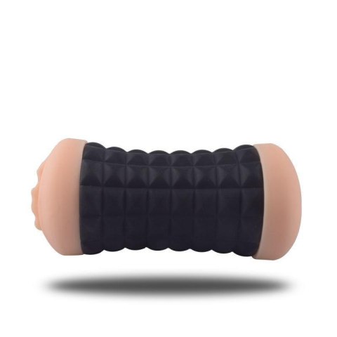 Toyz4lovers Masturbator- Doppio Masturbatore maschile vagina e ano Deep Black