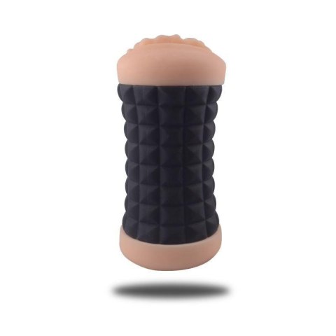 Toyz4lovers Masturbator- Doppio Masturbatore maschile vagina e ano Deep Black