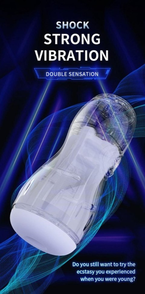 Power Escorts Power Escorts - BR311 - Carl - Big Size Masturbator - 10 Function + Sound Function