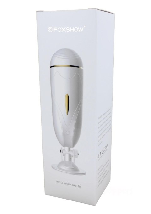 B - Series Fox Masturbator-Vibrating Masturbation Cup USB 7 + Interactive Function / Talk Mode