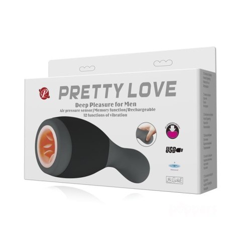 Pretty Love PRETTY LOVE - Deep Pleasure for Men- 12 function vibrations