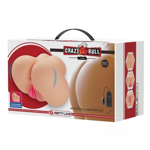 Crazy Bull CRAZY BULL - Luna, Vibration Double holes TPR ABS