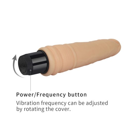 Lovetoy 7.5'' Xtreme Feel Cyberskin Vibrator