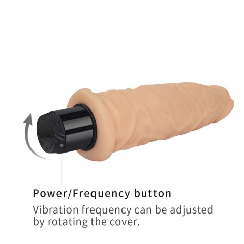 Lovetoy 7.5' Xtreme Feel Cyberskin Vibrator