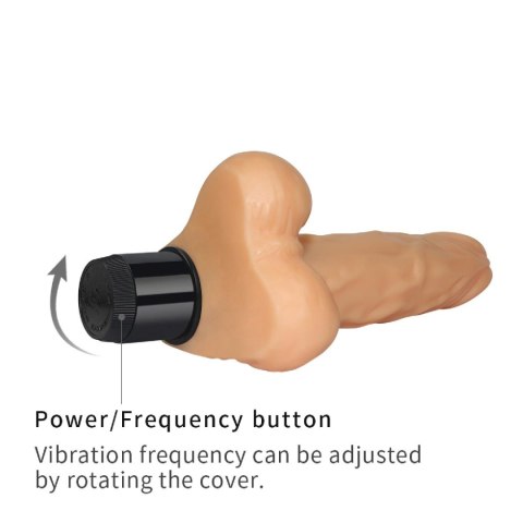 Lovetoy 8'' Xtreme Feel Cyberskin Vibrator