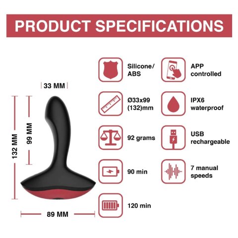 Magic Motion Magic Motion - Solstice App Controlled Prostate Vibrator
