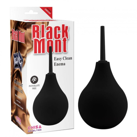 Black Mont Easy Clean Enema gruszka do lewatywy