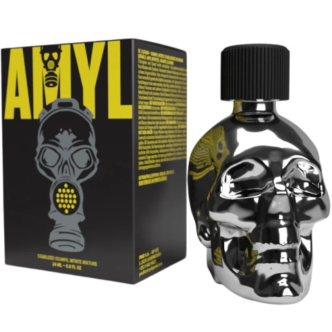 Amyl Silver Skull w POPPERS sklep