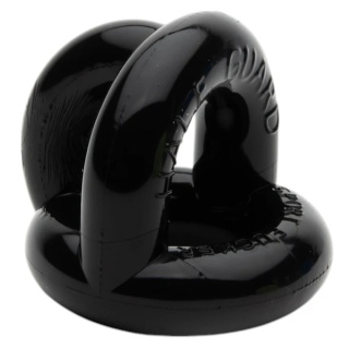 21 mm Sport Fucker Half Guard Black ring na penisa i jądra