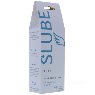 Slube Pure Bath Based Lube lubrykant do wanny i zapasów w żelu 2x125g