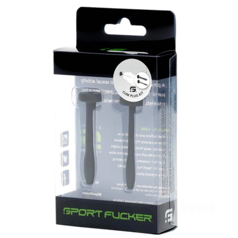 Sport Fucker Cum Plug Kit dwa silikonowe cewniki do penisa