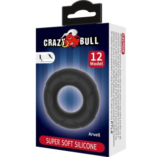 27 mm Crazy Bull ARVELL 12 pierścień erekcyjny