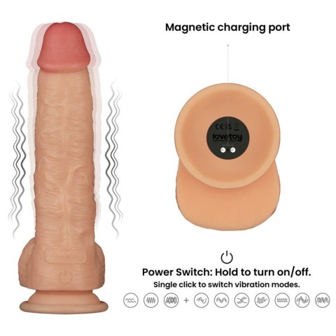 9.5'' Vibrating Power Basics Cock