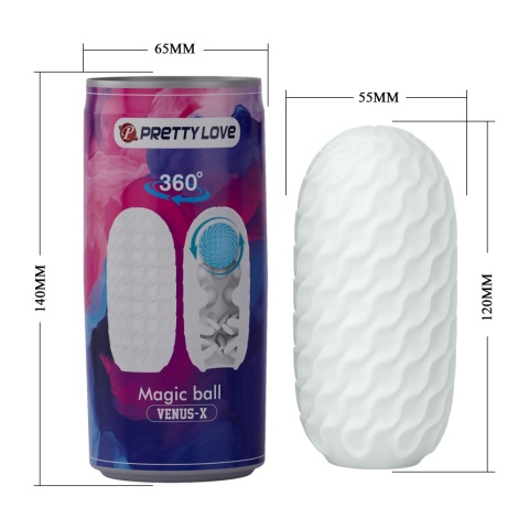 Pretty Love MAGIC Ball Venus-X masturbator męski z kulką 360°