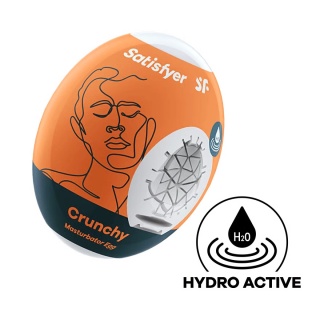 Satisfyer Egg CRUNCHY jajko masturbator dla mężczyzn