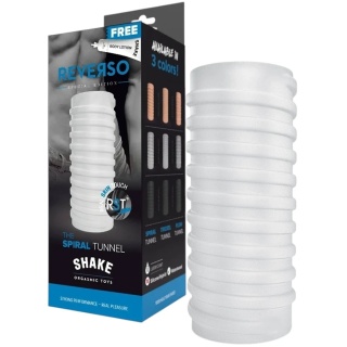 Shake Reverso The SPIRAL Tunnel dwustronny masturbator męski