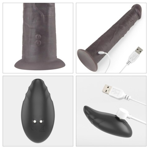 10'' Dual Layered Platinum Silicone Rotator