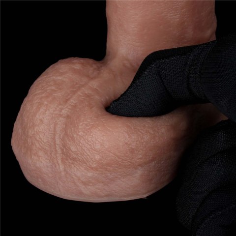 8'' Dual Layered Silicone Cock