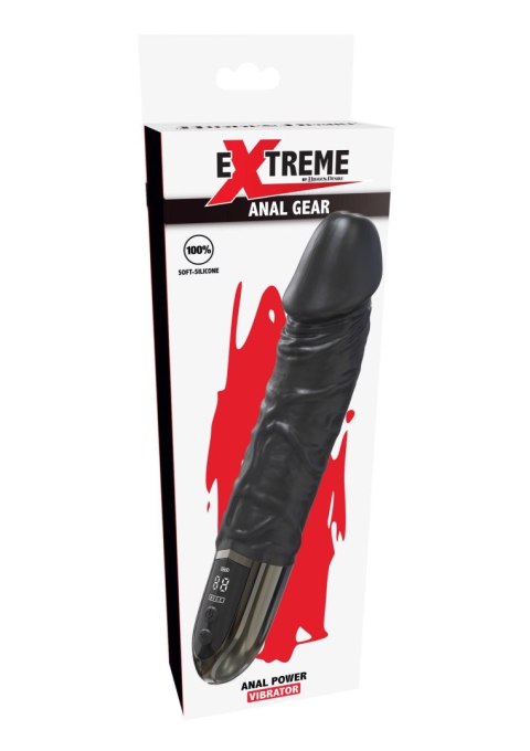 Anal Power Vibrator Black