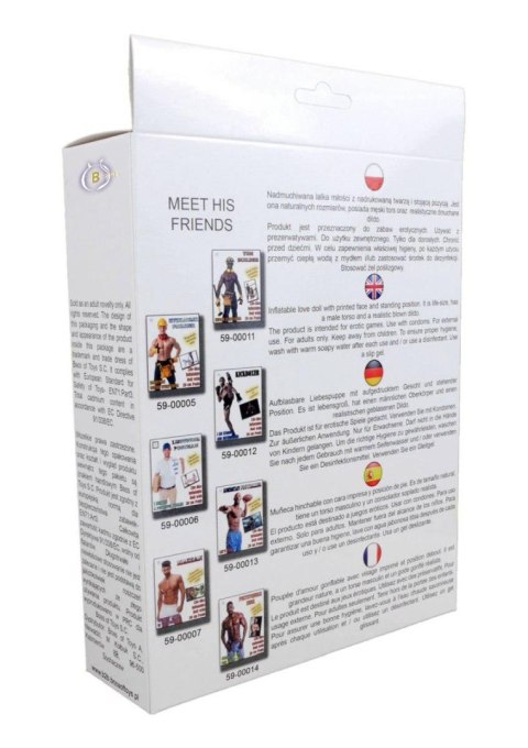 Lalka- BOYS of TOYS Male Doll