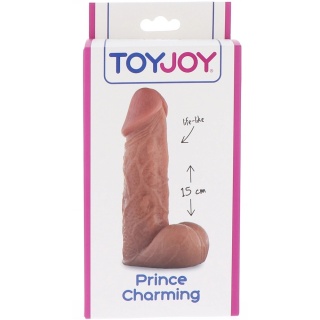 12/4 cm ToyJoy Prince Charming 15 realistyczne dildo