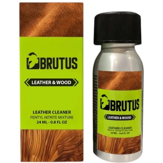 Brutus Leather & Wood skórzano-drewniany aluminiowa butelka 24 ml [PE]