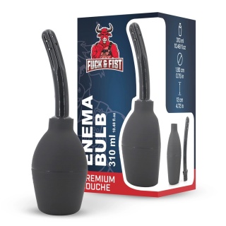 F&F Enema Bulb Premium Douche 360° gruszka analna do lewatywy 310 ml W