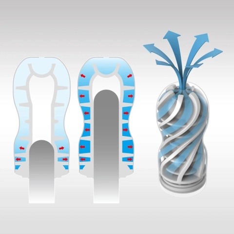 Masturbator dla faceta Tenga Air Flow Cup Strong