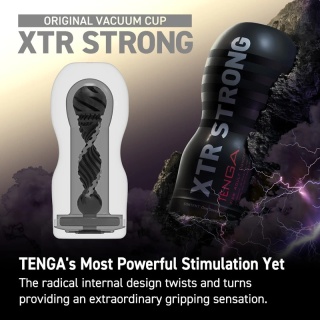 Tenga Original Vacuum Cup Xtr Strong masturbator dla faceta