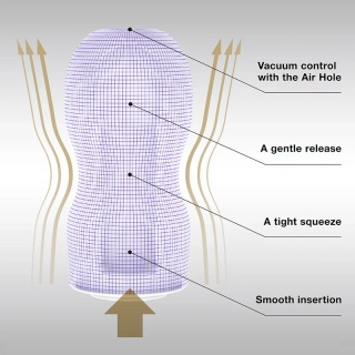 Tenga Premium Original Vacuum Cup Strong masturbator dla faceta