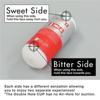 Tenga Ultra Size Double Hole Cup duży dwustronny masturbator dla facetów