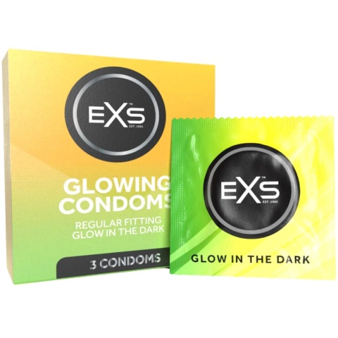 ESX Glowing prezerwatywy świecące w ciemności