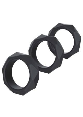 Heavy C-Ring Set Black